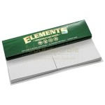 Pachet cu 32 foite de rulat tutun Elements Green King Size Slim + Filter Tips